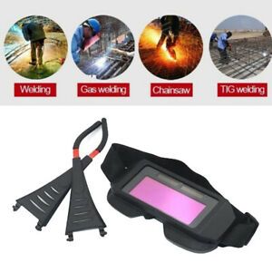 Welding Goggles w/ Headband Eye Protection Goggles PC Glasses, Can Automatically