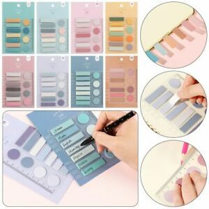 Office Supplies Label Bookmark Paster Sticker Sticky Notes Memo Pad Loose-leaf
