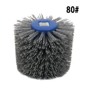 120mm Abrasive Wire Drawing Wheel 80-600 Grit For Wood Polishing and Sanding