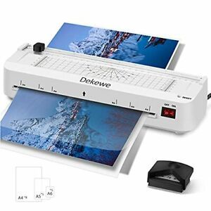 Laminator Machine Dekewe A4 Laminating Machine 4 in 1 Thermal Laminator with ...