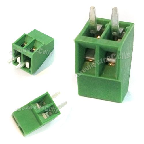 20 pcs 2 Pin 2.54mm PCB Universal Screw Terminal Block Connector 300V 6A GS019S