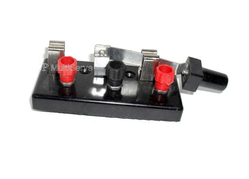 Spdt knife switch with red and black posts for sale