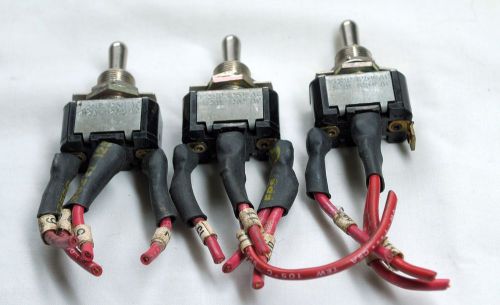 3 toggle switches  3/4 hp 250 v 4.2 al for sale