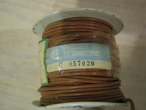 Alpha 7058/19 BROWN 16ga 100ft hook up wire