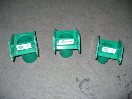 Greenlee slip in couplings 3&#034;,31/2&#034;,4&#034; for ultra tugger mobile cable puller for sale