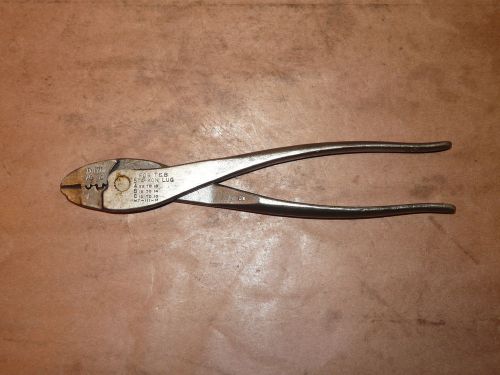 Vintage Thomas &amp; Betts Co. WT-111-M Sta-Kon Crimping Tool Pliers INV9376