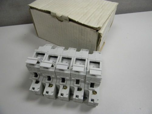 5 NEW IN BOX COOPER BUSSMANN CH141G MODULAR FUSEHOLDERS