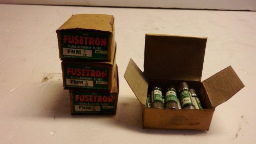 1 LOT OF 36 BUSSMANN FUSETRON  DUAL-ELEMENT FUSES  FNM 3/10