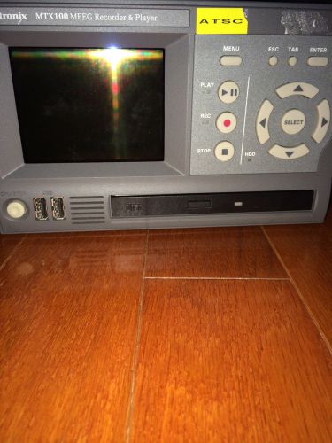 Tektronix MTX100 MPEG Recorder/Player