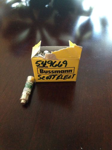 Bussmann cc tron fnq-r-1 classic cc fuse (10) for sale