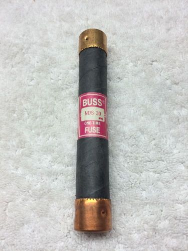 NOS-30 Bussmann Fuse 600VAC 30A NOS 30