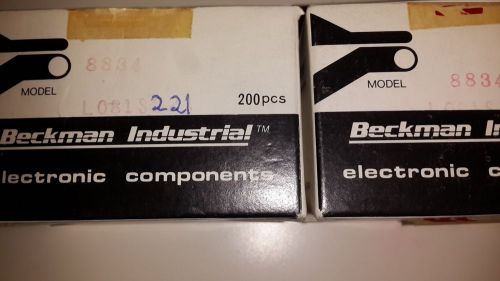 400 PCS BECKMAN  L081S221  ,  2  ORIGINAL PACKAGE