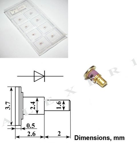 1x  3A715i GaAs Hi-Power Oscillator Gunn diode 10...11.5GHz  0.5W