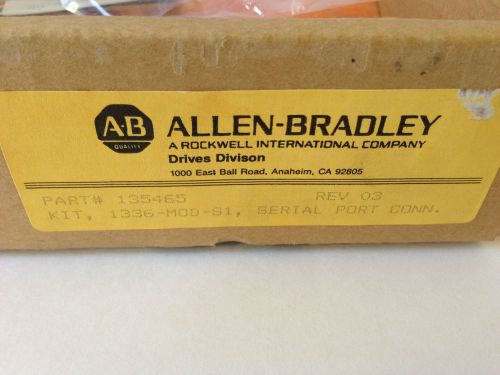 ALLEN BRADLEY 135465 SERIAL PORT CONNECTOR