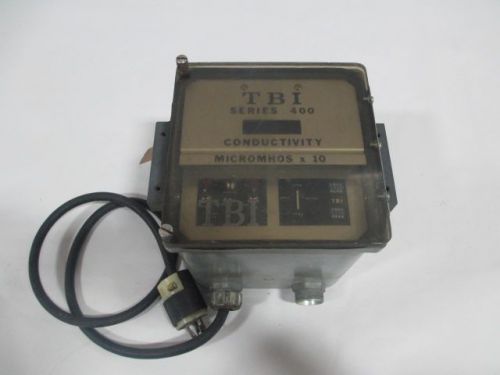 TBI SERIES 400 CONDUCTIVITY TRANSMITTER CONTROLLER D205861