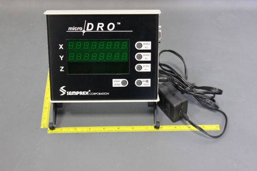 SEMPREX MICRO-DRO 2 AXIS DIGITAL READOUT  (S15-1-301E)