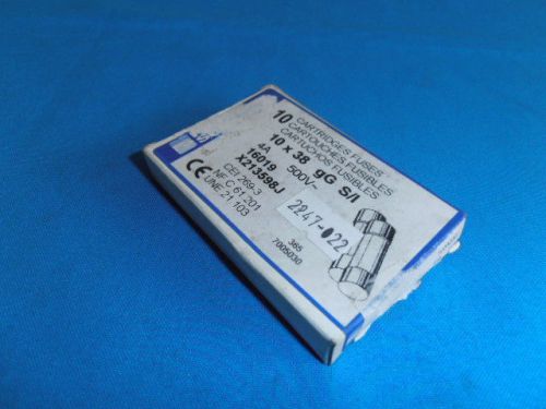 Lot 5pcs FS 4A 500VAC 10x38 gG S/I 16019 X213598J Cartridge Fuses