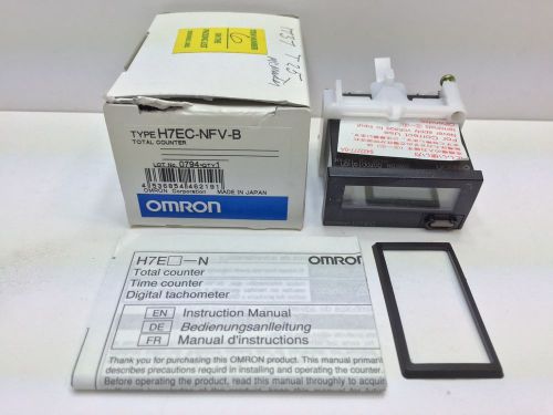 NEW! OMRON TOTAL COUNTER H7EC-NFV-B H7ECNFVB