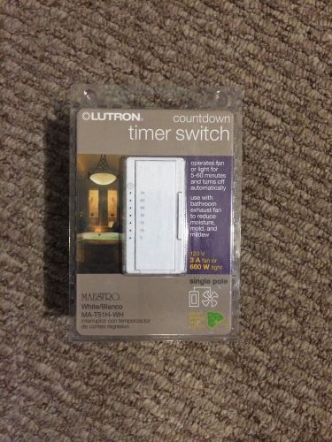 Lutron Countdown Timer Switch White