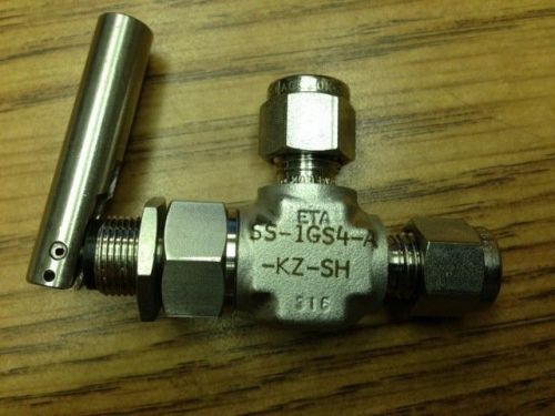 Whitey Swagelok SS-1GS4-A-HZ-SH TOGGLE Valve