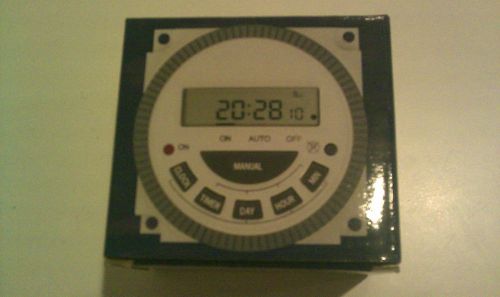 Dorma tm-619-4 12v - 24 hour weekly timer - lot of 3 for sale