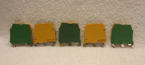 Entrelec 5113 M4/6 Terminal Block Lot of 5  ***XLNT***