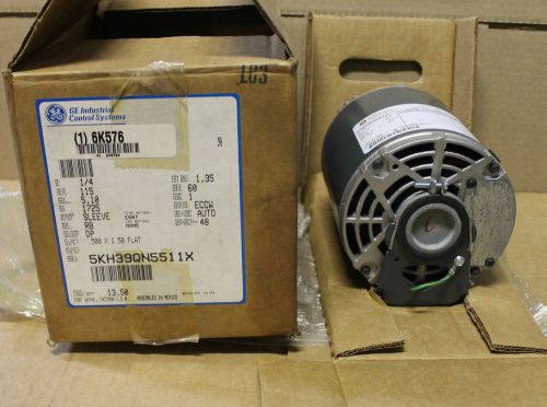 GENERAL ELECTRIC GE 5KH39QN5511X MOTOR 1/4HP 115V 1PH (7514)