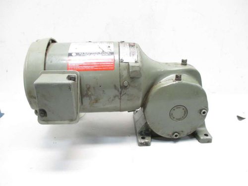 US MOTORS E180 E430 UNIMOUNT 125 1/2HP GEAR 11.25:1 155RPM 460V-AC MOTOR D425822