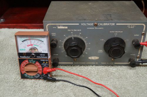 Dumont type 264a voltage calibrator for oscilloscope for sale