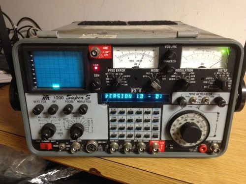 IFR/Aeroflex 1200 SUPER S Communications Test Analyzer service monitor 1200SS