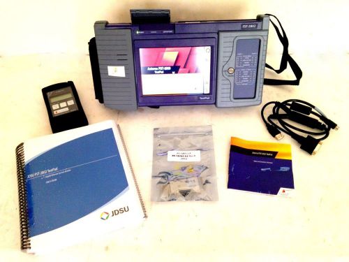 Acterna FST-2802 Test Pad Gigabit Ethernet Services Module w/ OLP-6 Power Meter