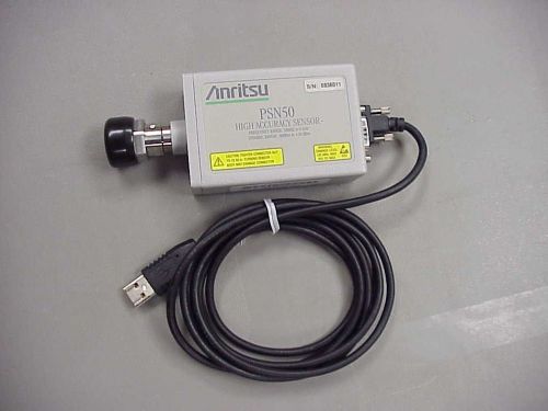 Anritsu psn50 high accuracy sensor- 50mhz to 6ghz -30 to +20 power range for sale