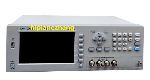 Hi-speed 100times/s accuracy 0.1% lcr meter 5mhz dc bias source tftlcd usb lan for sale