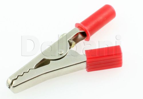 56-120 2 1/2&#034; Alligator Clip with Bakelite Red