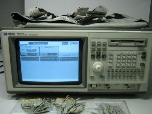 Agilent 1661AS 102Ch 250/500 MHz w 2ChScope Tested