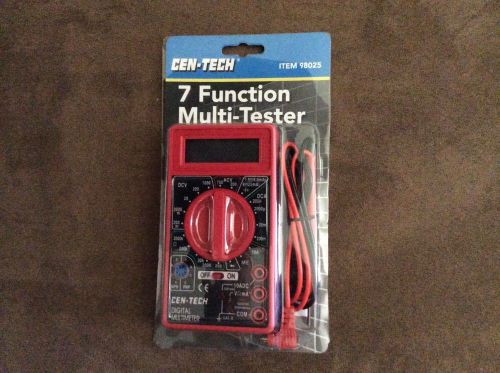 Cen-tech 7 function multi- tester