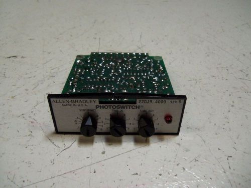 ALLEN-BRADLEY 22DJ9-4000 SERIES B CONTROL MODULE *USED*