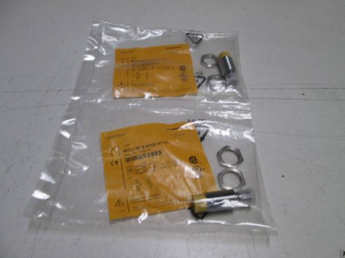 LOT OF 2 TURCK PROXIMITY SENSOR Ni12U-M18-AP6X-H1141 *NEW IN FACTORY BAG*