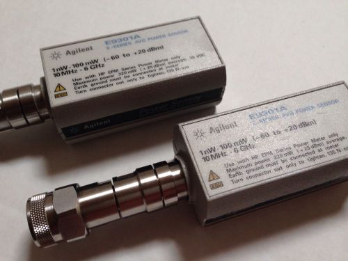 Agilent HP E9301A Power Sensor 10 MHz to 6 GHz, -60 dBm to +20 dBm  E9301A