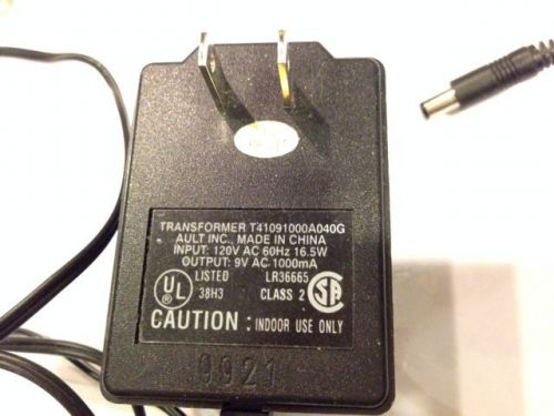 Power Supply  AC /AC Adapter US ROBOTICS 1.015.1286 T41091000A040G 9V 1000mA