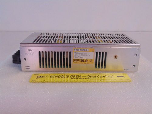 VOLGEN MRE-05020U 100-120/200-240V 2.8/1.4A, 50/60HZ, 1PH, OUTPUT 5V 20A (C2-1-6