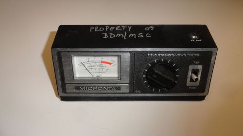 Micronta Field Strength/SWR Tester  NO antenna