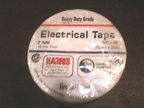 10 pack electrical tape 7 mil heavy duty fr 3/4in x 66ft - ve-75 ~ wow! for sale