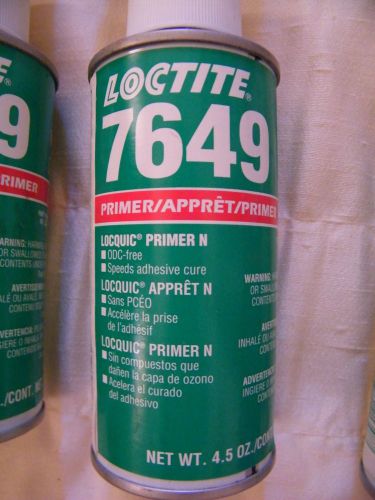 Lot sale of loctite #7649 primer for sale