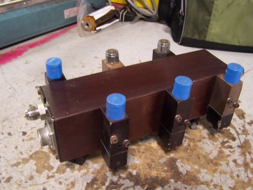 Praymaton hot melt glue manifold 6 heads model 306753 for sale