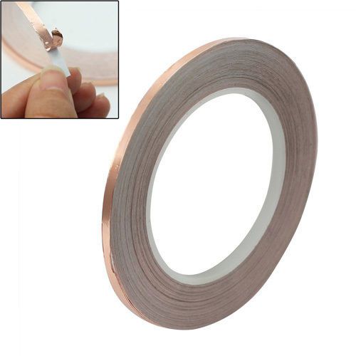 1 Roll 5mm * 30m  Single Conductive COPPER FOIL TAPE  NEW