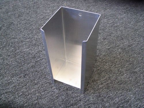 4X4 Stainless Steel Plastic Tab Holder