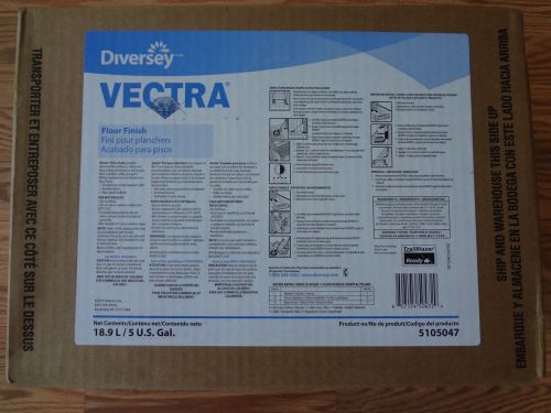 * N E W *  Diversey 5105047 Vectra Floor Finish Wax - 5 Gal FREE SHIPPING !!!