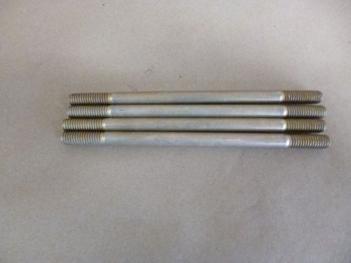 3/8-16 / 3/8-16 x 6-7/8&#034; cadmium plated steel studs ,( 4 pcs )  mil-spec studs for sale