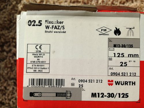 Wuerth W-FAZ/S Box of 20